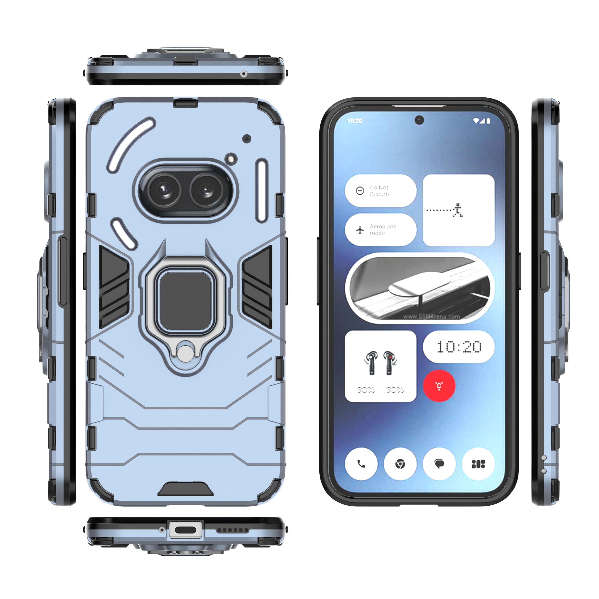 QIWEIQING Compatible with Nothing Phone (2a) - Image 2