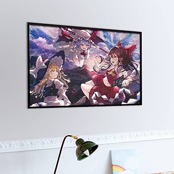 Amazon.co.jp: ジグソーパズル 東方シリーズ レミリア 博麗霊夢