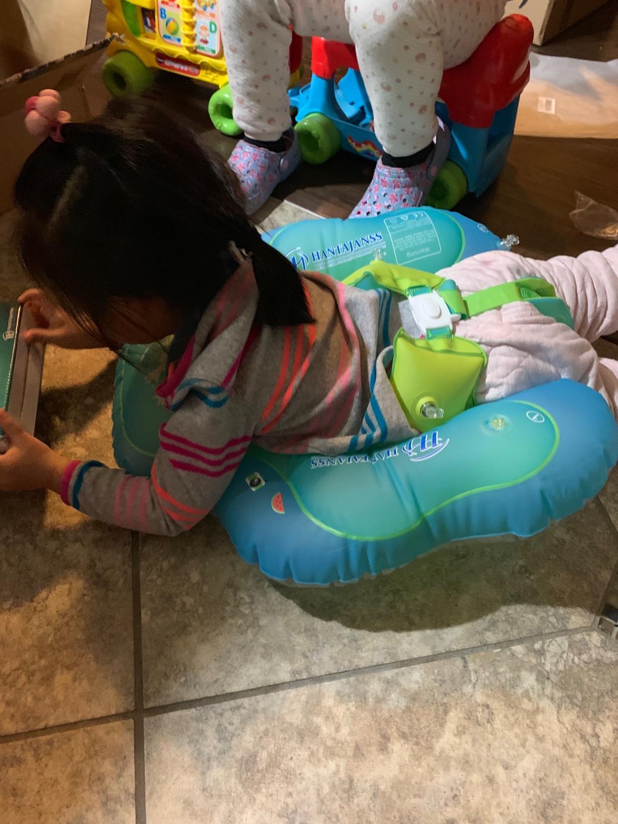 HANTAJANSS Baby Float Inflatable Swimming Ring Pool Raft