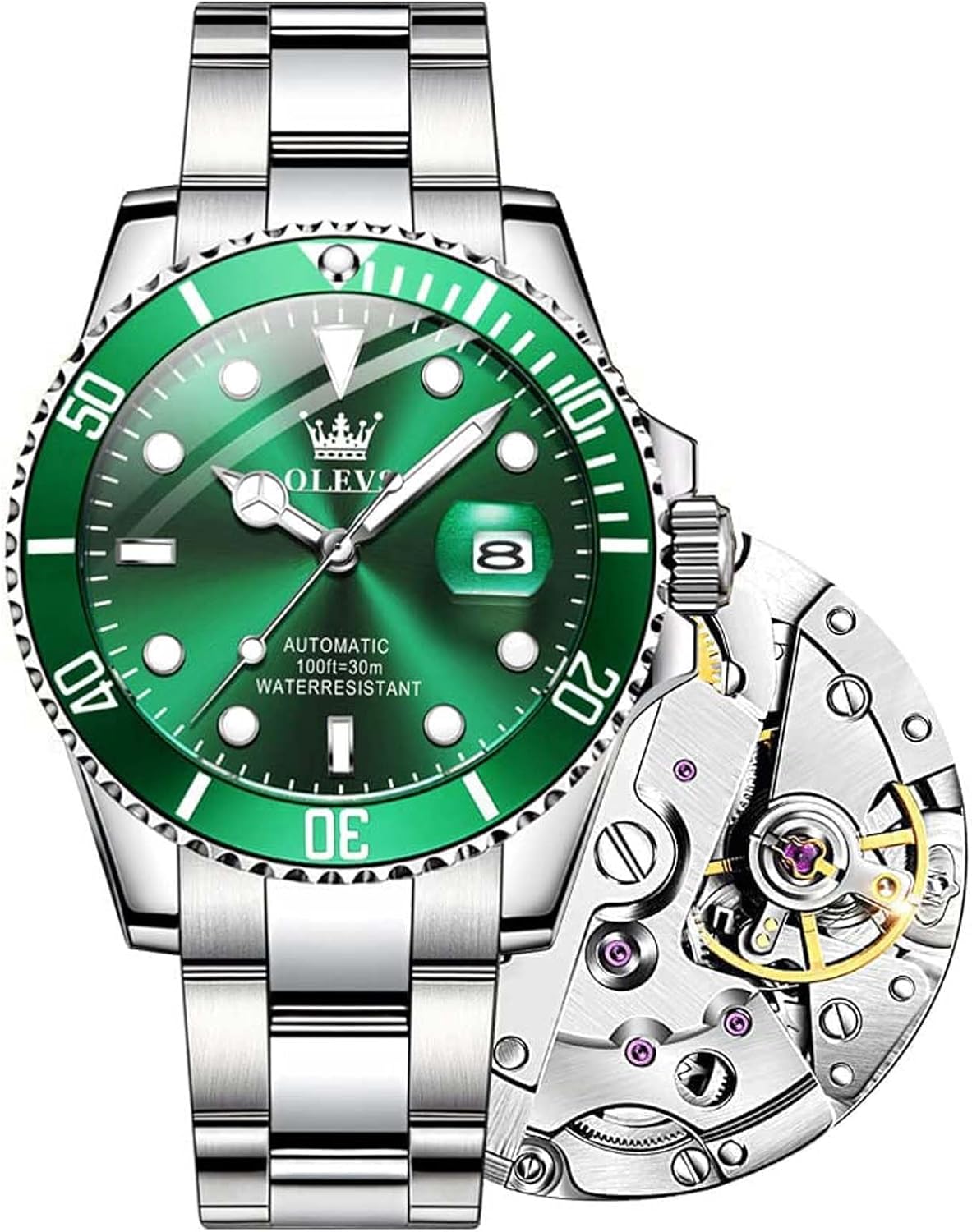 OLEVS Automatic Waterproof Watch