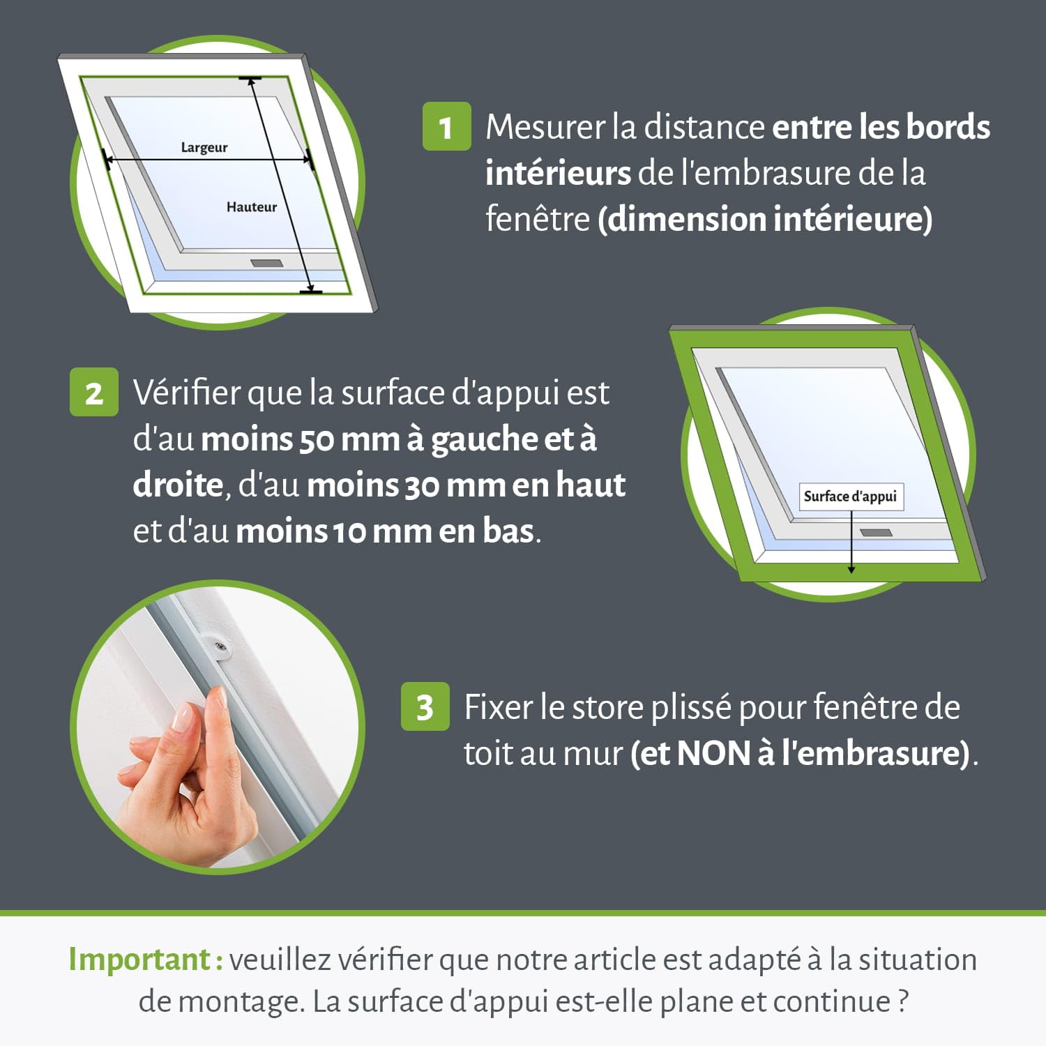 empasa Moustiquaire MASTER DUO Combi Fenêtre de toit plissé, aluminium | Protection solaire, Cadre découpable sur mesure, couleur : blanc, taille : 80 x 160 cm