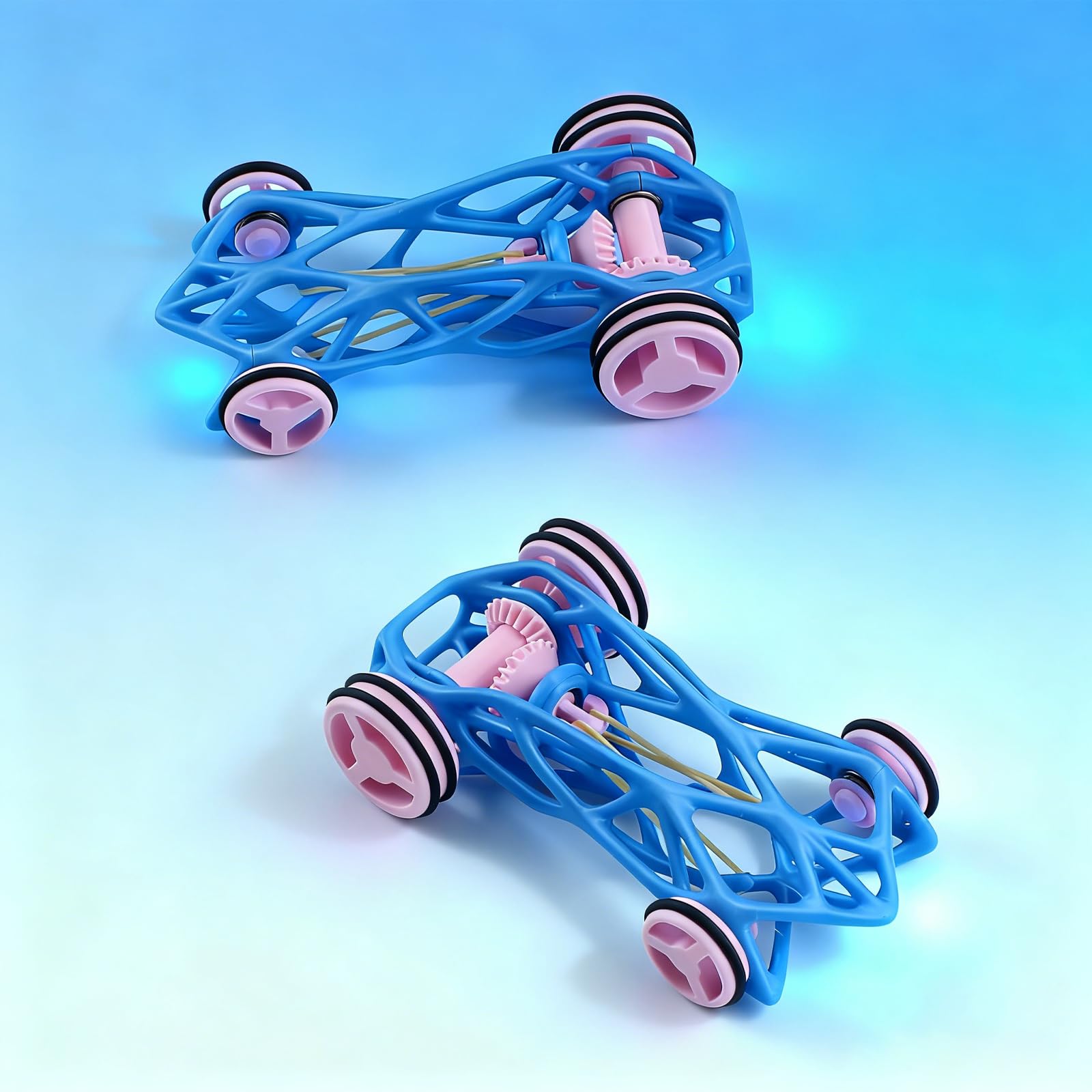 Amazon.com: Imdinnogo 3D Printer Part DIY Pocket Rubber Band Racer