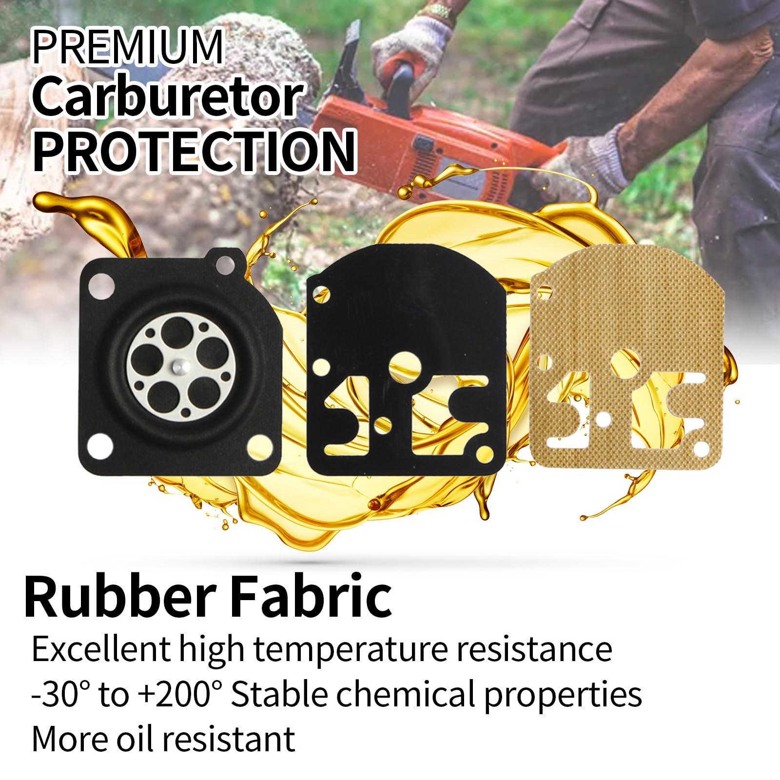 ProPart Kit de réparation de carburateur pour carburateur Stihl FS55 ProPart Kit de réparation de carburateur pour carburateur Stihl FS55