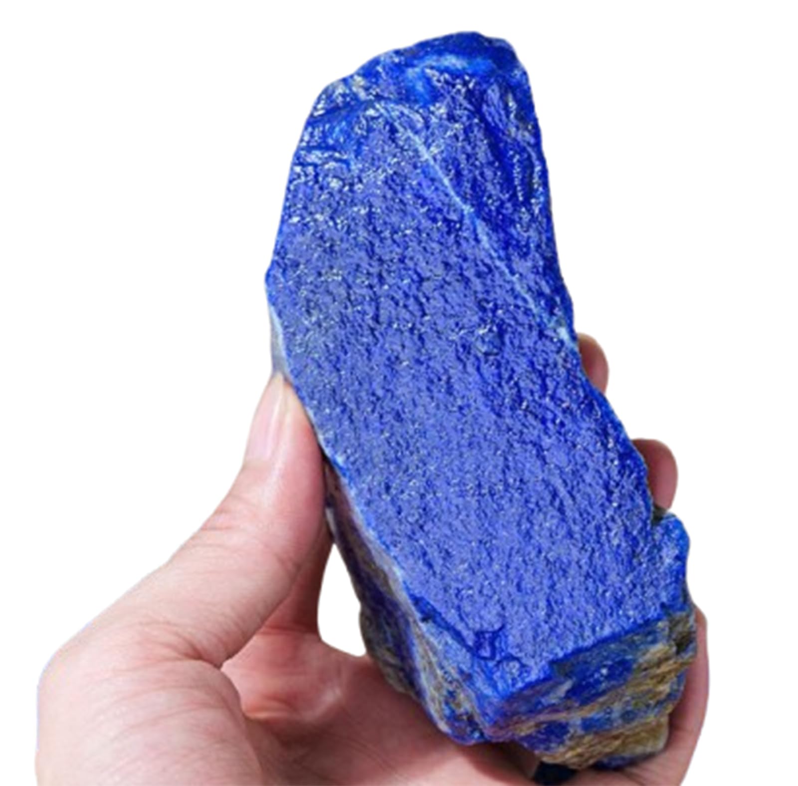 HUJWLBWF 1pcs Lapis Lazuli Raw Stone Crystal Stones Rough Crystal Gemstones for Tumbling, Polishing, Home Decoration, Fish Tank Decoration DIY,1000g