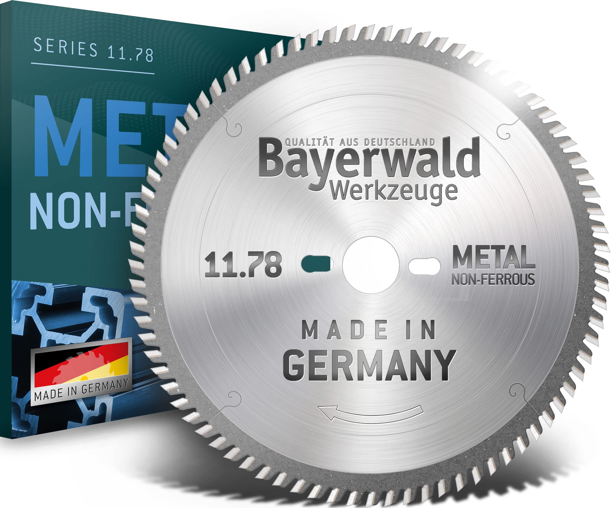 Bayerwald HM - Hoja de sierra circular (350 x 4/2,6 x 32 mm, dentado TF) (84 dientes) Para todos los metales NE Utilizable en sierras circulares de mesa, sierras radiales y sierras de corte doble.