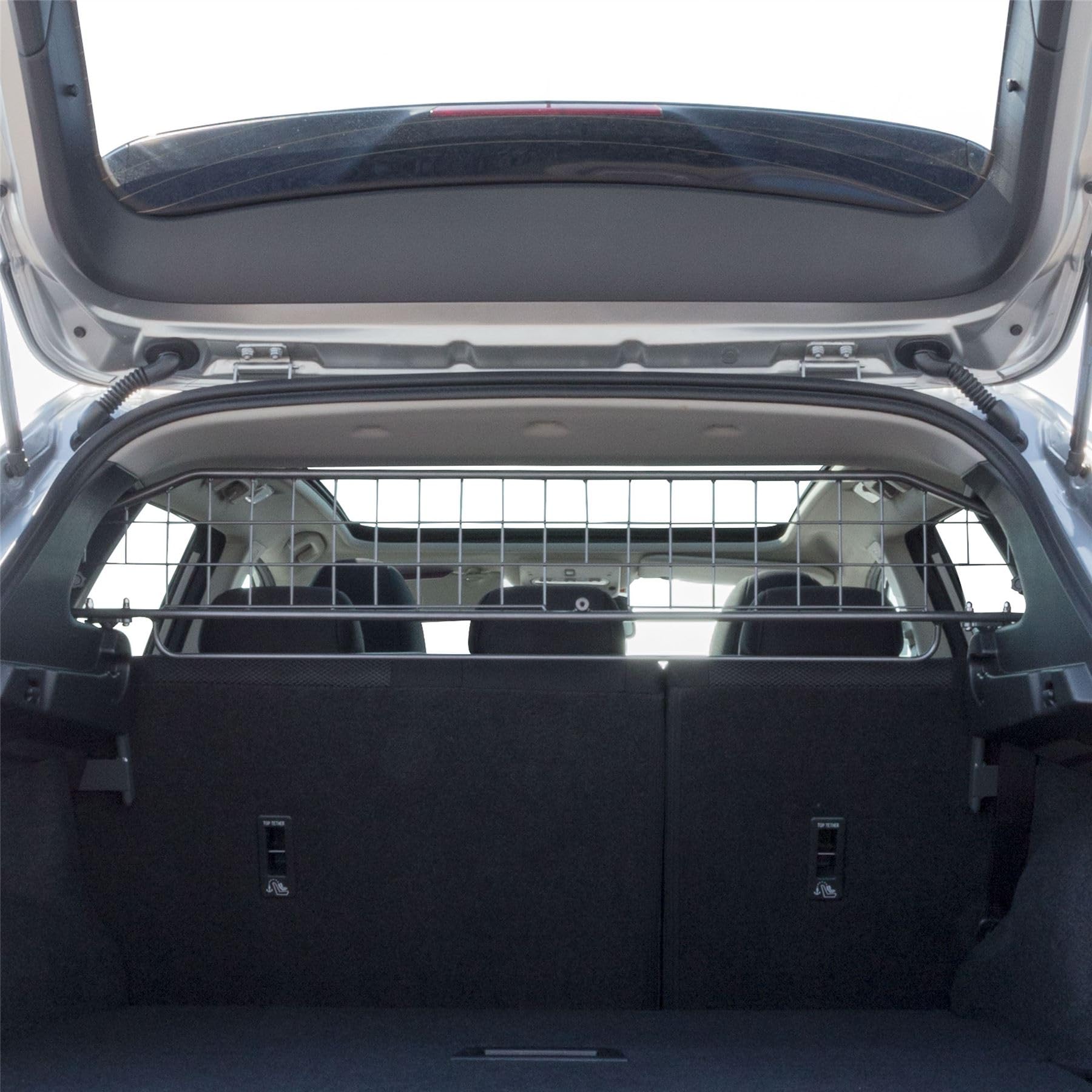 Travall Dog Guard Compatible with Nissan Rogue Sport SUV (2017-2020) Vehicle Specific Trunk Guard Tailored Fit Luggage Barrier Load Separator Heavy Duty Powder Coated Steel Pet Barrier