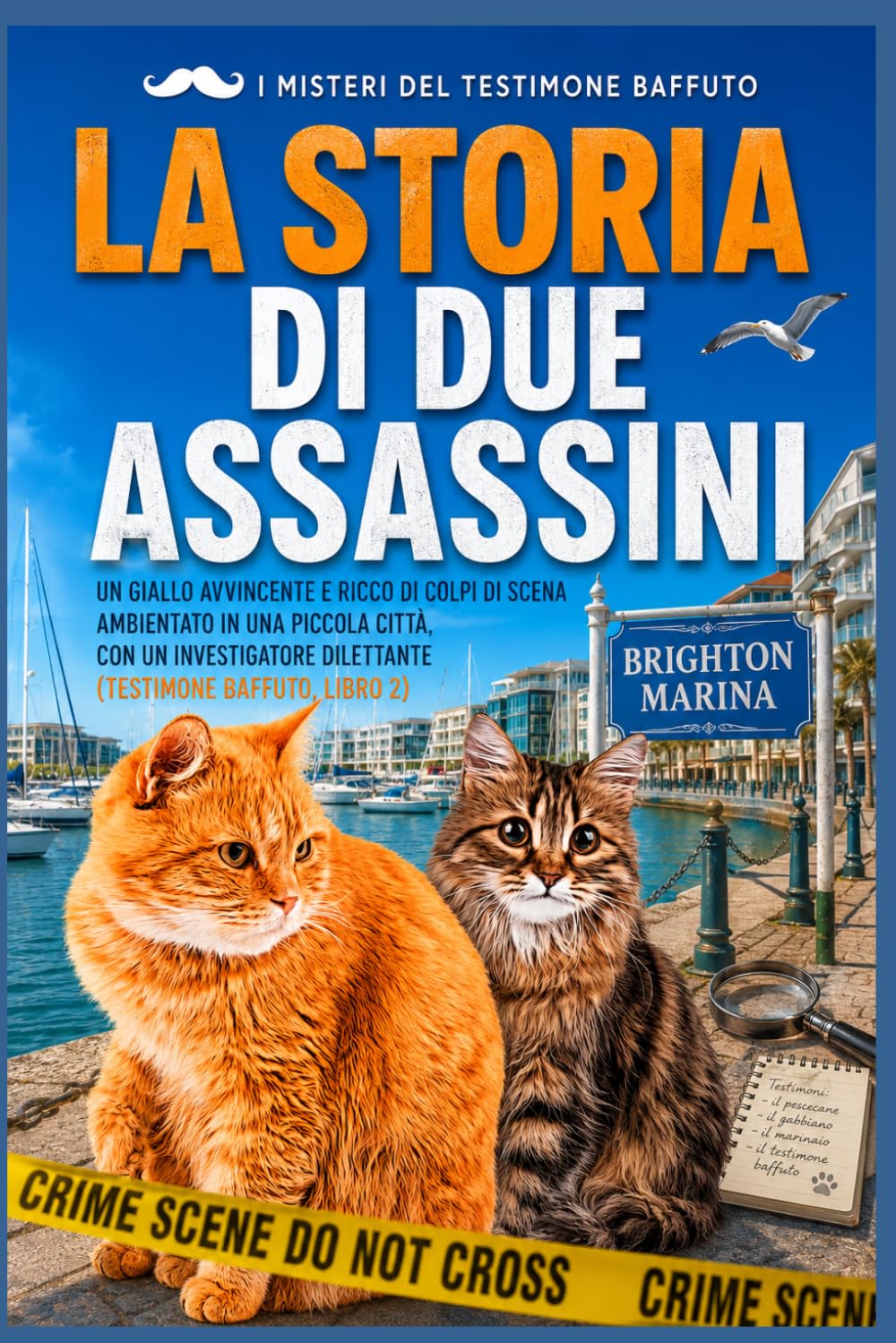 LA STORIA DI DUE ASSASSINI: Un giallo avvincente e ricco di colpi di scena ambientato in una piccola città, con un investigatore dilettante (Testimone ... Libro 2) (I misteri del testimone baffuto)