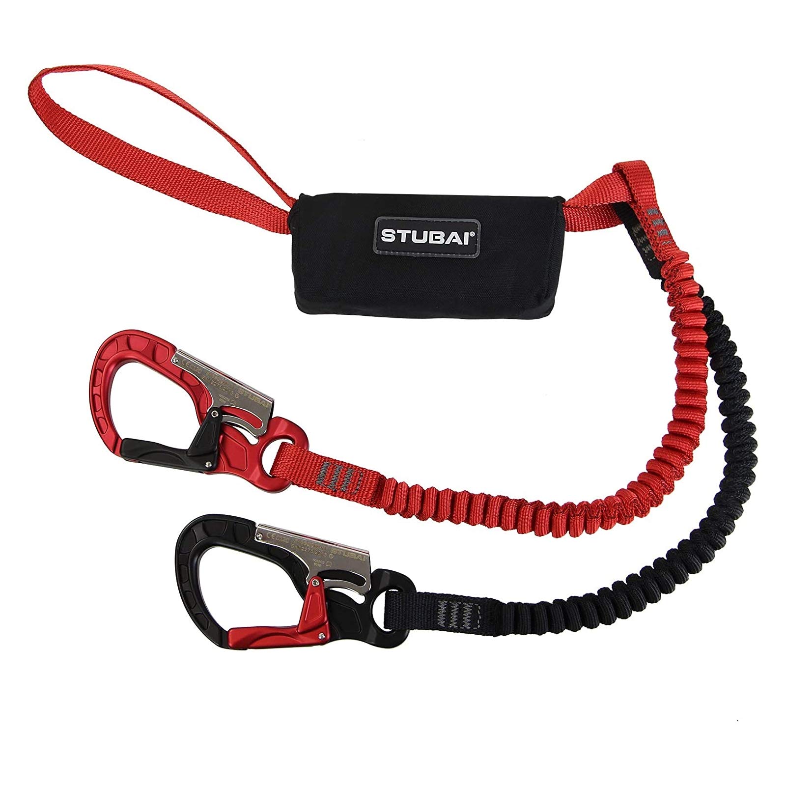 ALPIDEX Casque d'escalade + ALPIDEX Baudrier de Grimper Universel + Stubai Via ferrata Set Basic 3.0