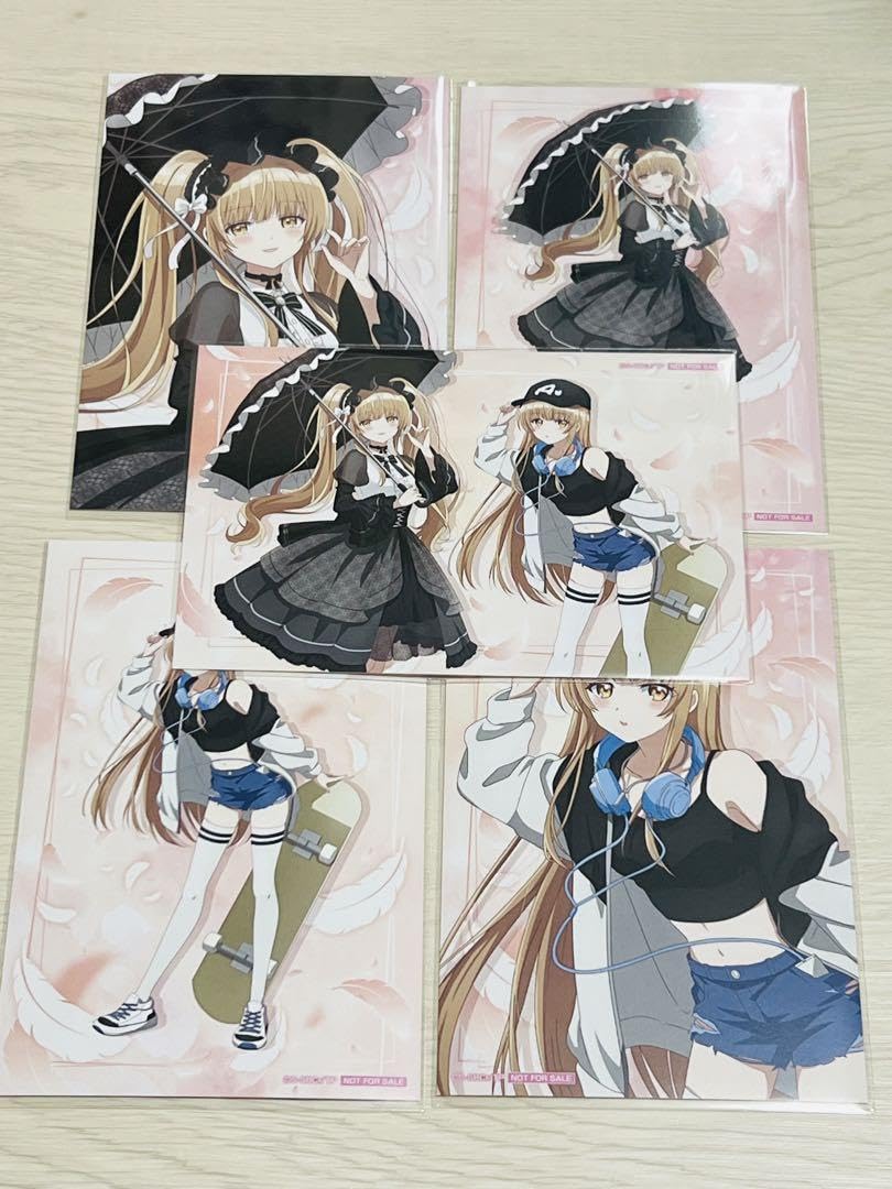 【バラ売り】お隣の天使様 SSリーフレット イラストカード TVアニメ「お隣の天使様にいつの間にか駄目人間にされていた件