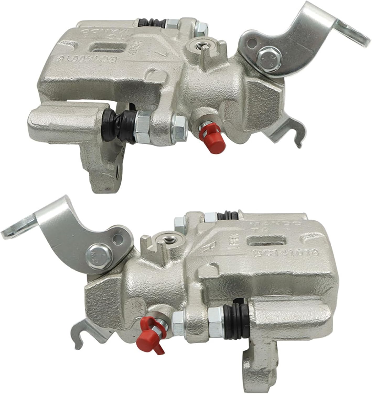 waltyotur 2Pcs Brake Calipers with Bracket Rear Left and Right Replacement for Elantra Tiburon Spectra Spectra5 2005-2009 Replacement for 583102CA20 583112CA31