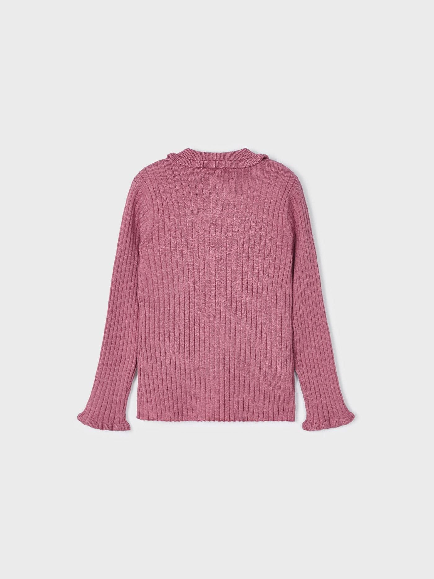 Mayoral Polo m/l Costine Tricot per Bambine e Ragazze Orchidea