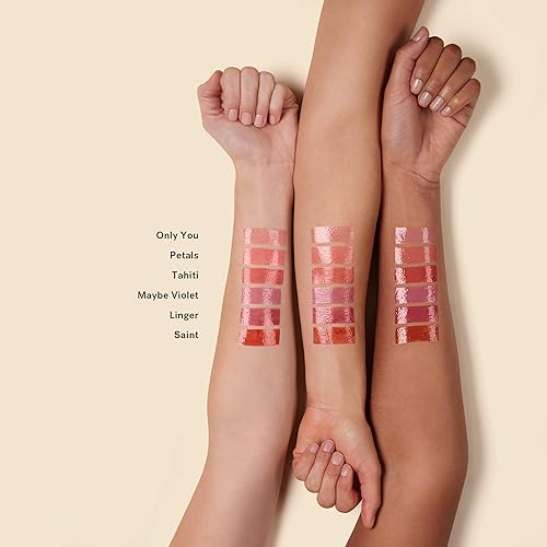 Miniatura 4 de ILIA - Aceite labial teñido Balmy Gloss  No tóxico, libre de crueldad, belleza limpia (pétalos, 0.14 fl oz  0.1 fl oz)