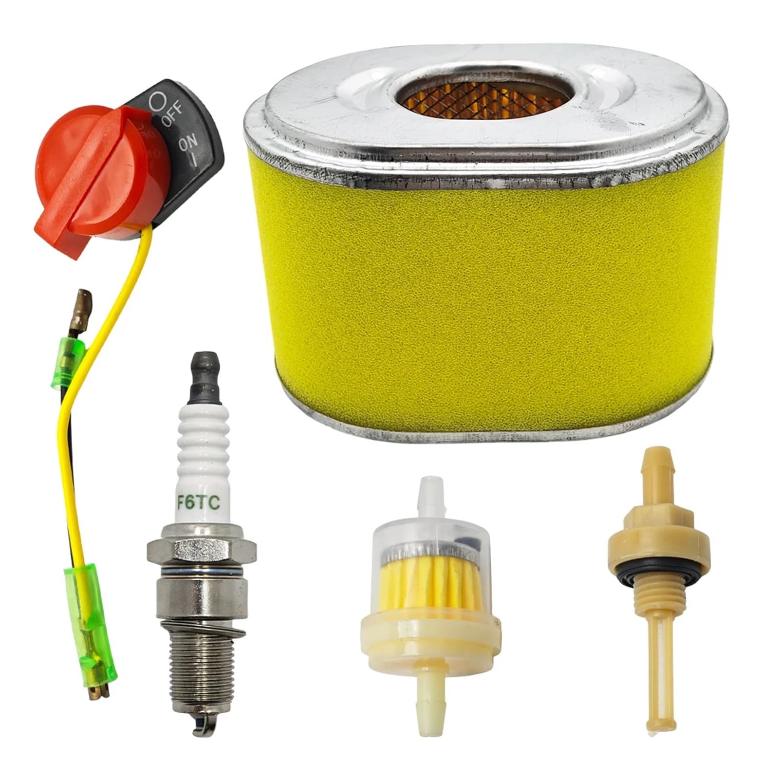 Filtre à air pour moteur GX160 GX200 pièces détachées motoculteur 17210-ZE0-505