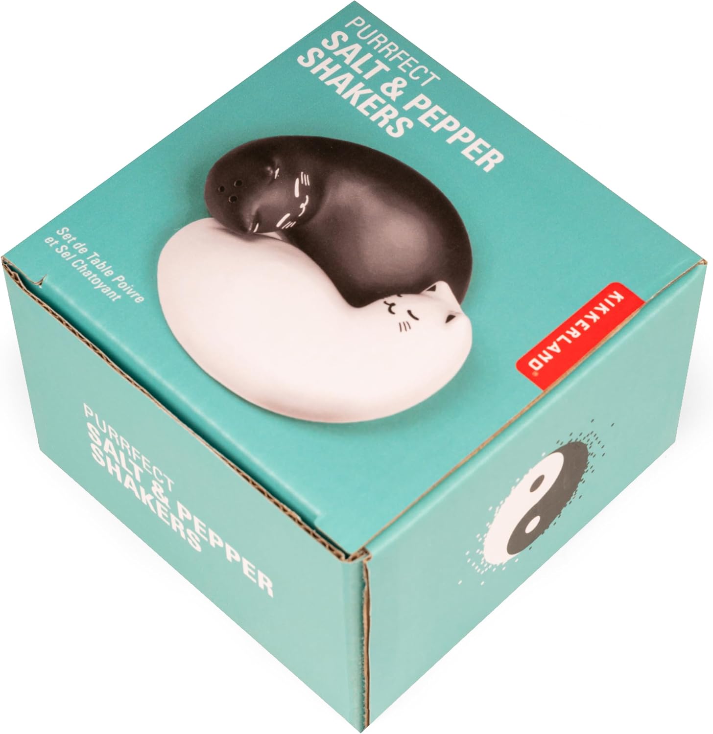 Kikkerland Purrfect Salt & Pepper Shakers