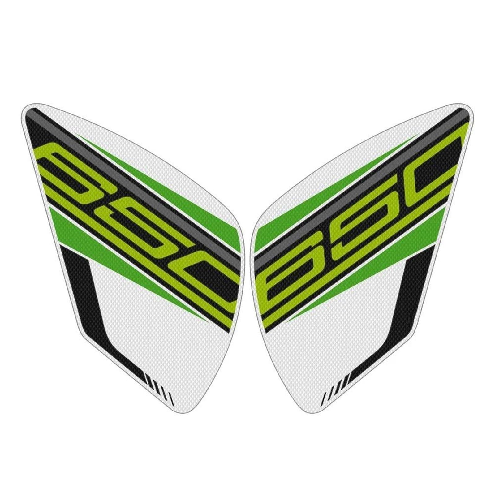 Ysdsls Color1 Motorcycle Side Tank Pad Protection Knee Grip Anti-Slip Sticker For Kawasaki For Ninja 650 2017-2020(Color1)