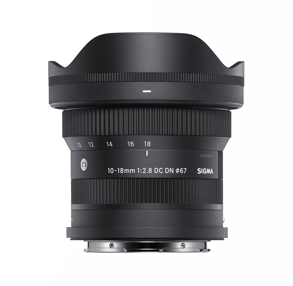 Amazon.co.jp: シグマ(Sigma) レンズ 10-18mm F2.8 DC DN Canon