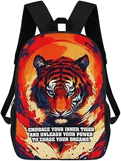 sinyumoney mochila escolar impresa en 3D para niños Boy Daydreaming Moon, gran capacidad, ideal para viajes, moda e inform...