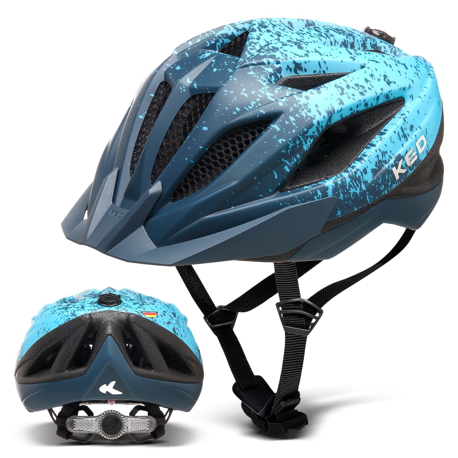 KED Street Jr. Pro S Deep Blue Cyan Matt 49-55 cm