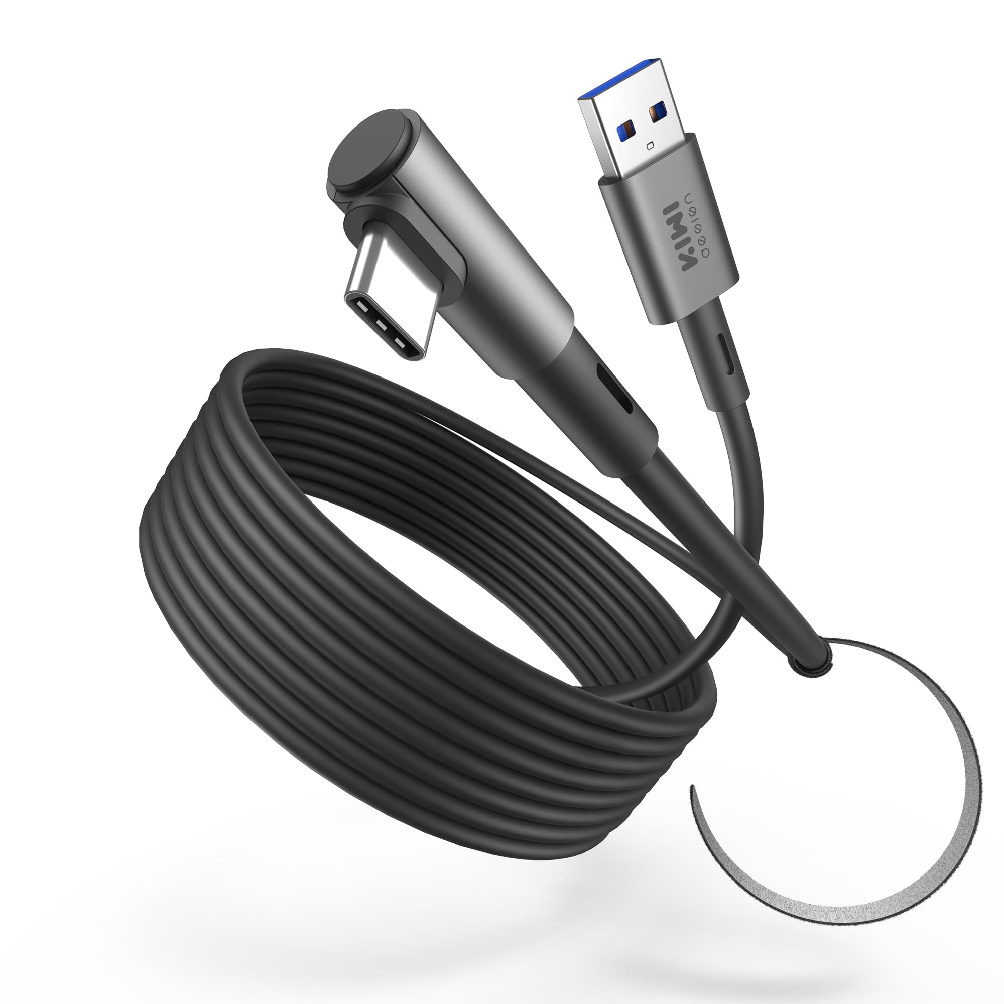 KIWI design 10FT Link Cable Compatible with Oculus/Meta Quest 3S Accessories, and Quest 3/2/Pro/Pico 4, USB3.0 Link Cable with 5Gbps Super Speed