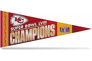 Kansas City Chiefs Super Bowl LVIII Champions Pennant