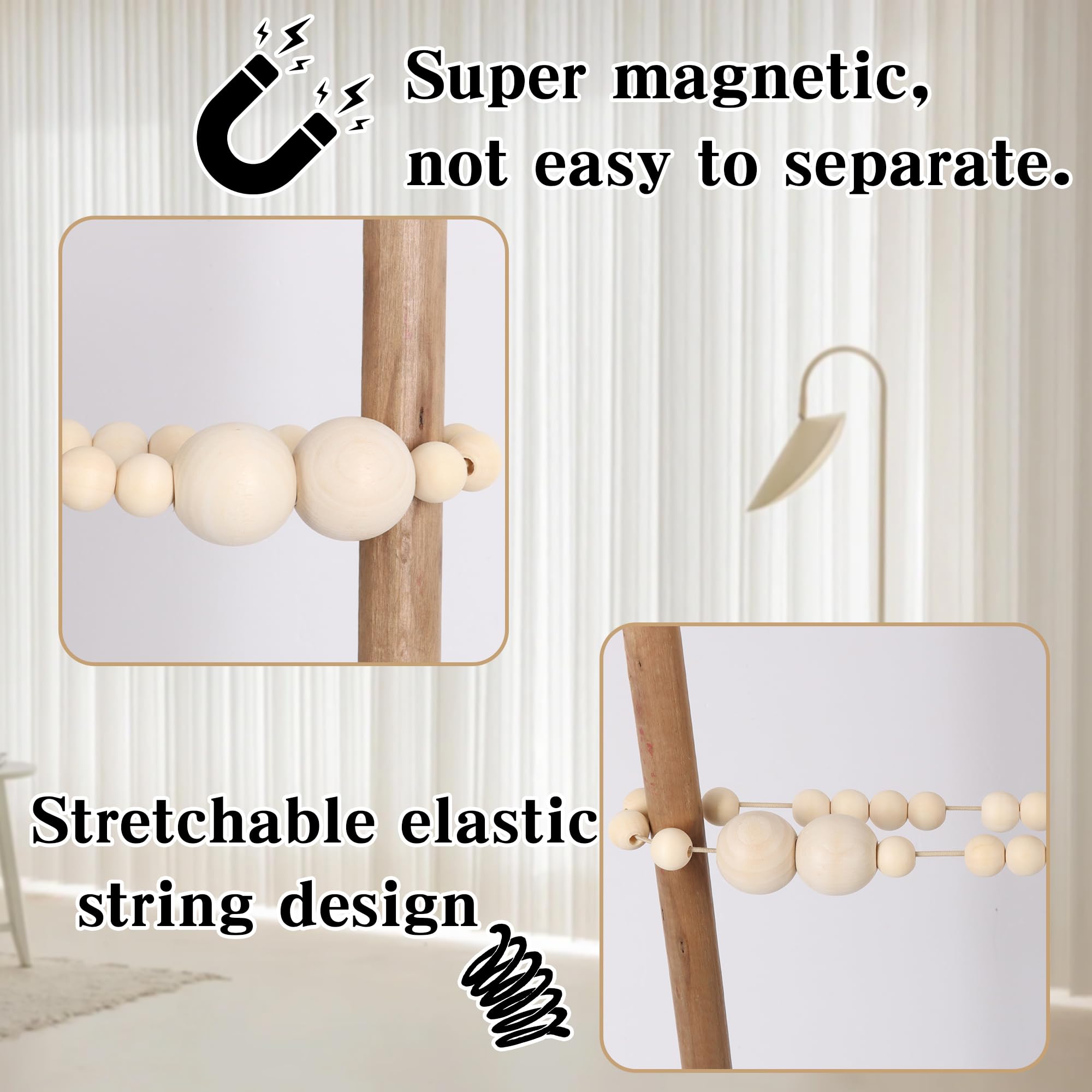 Meplait Magnetic Curtain Tiebacks - Image 4