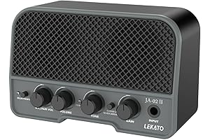 LEKATO Mini Guitar Amp: Plug in and Unleash Your Musicality