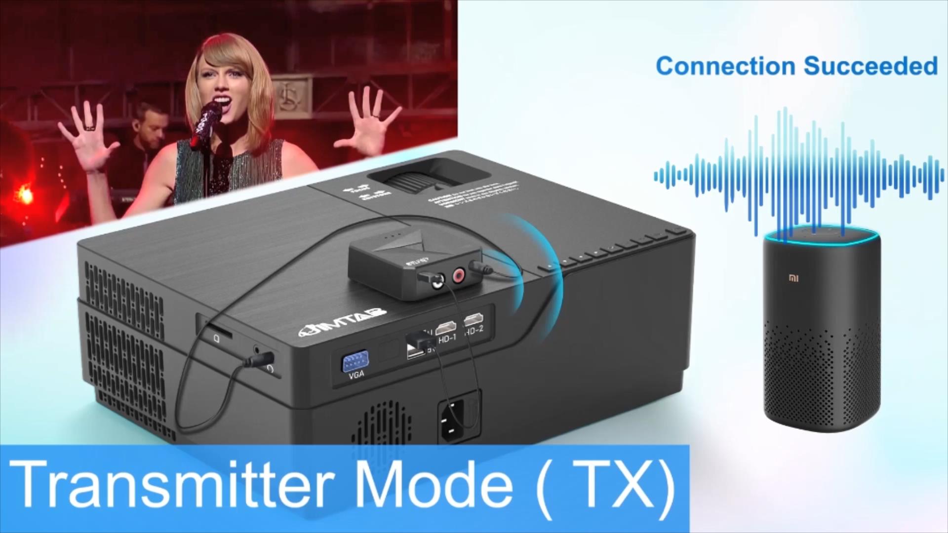 Amazon.com: JIMTAB Bluetooth Transmitter Receiver Adapter 5.1