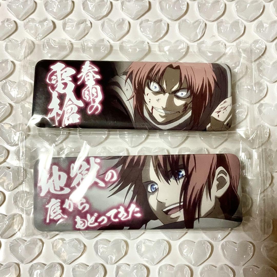 銀魂 神威 夜兎 ロングカンバッジコレクション まとめ売り Amazon.co.jp: 銀魂 神威 ロングカンバッジ ロング缶バッジ