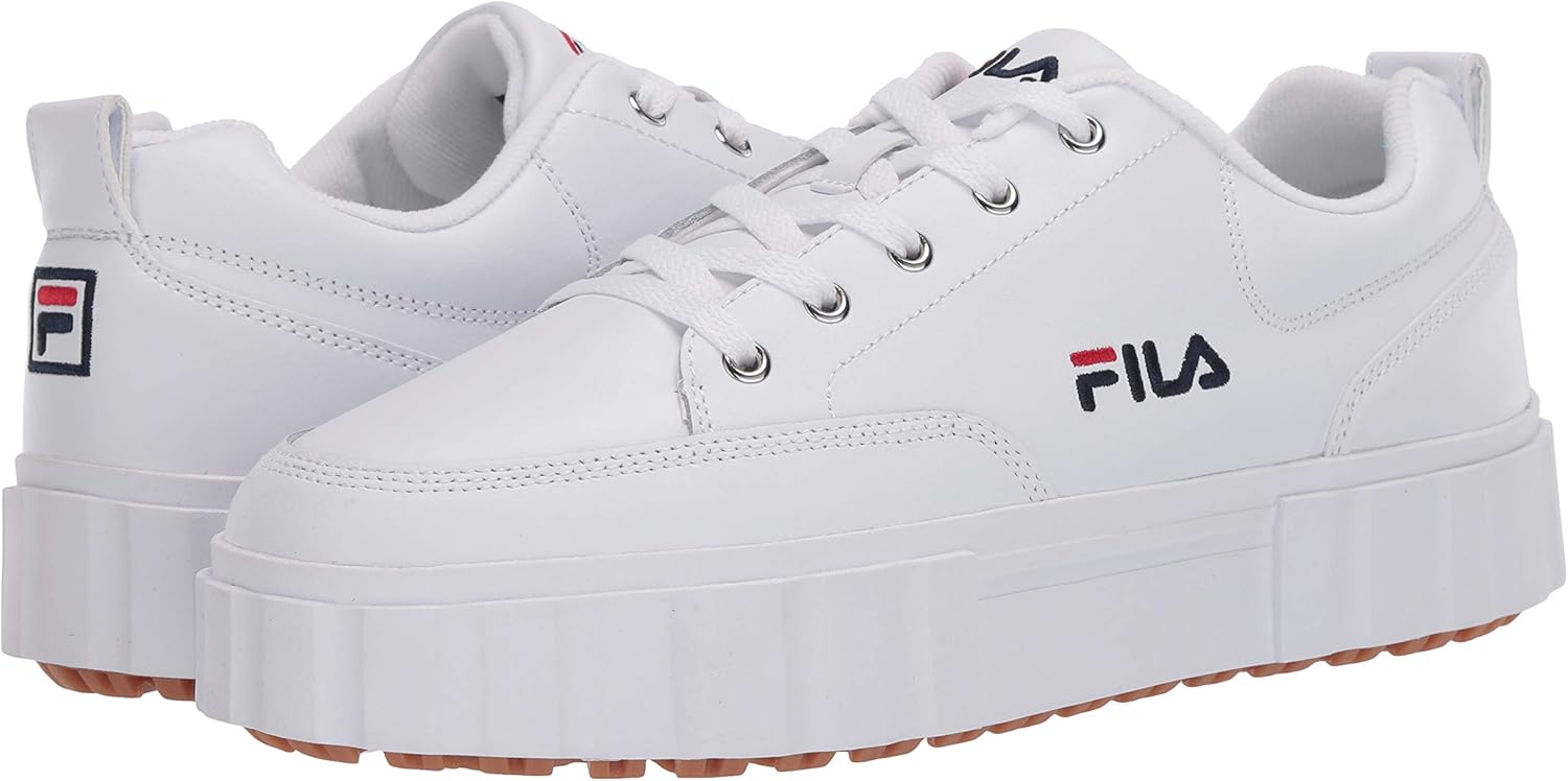 Fila sandblast low platform sneaker Clearance