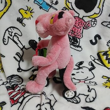 激レア！★2007年 化粧惑星オリジナルピンクパンサー ぬいぐるみ(非売品)★ 激レア！☆2007年 化粧惑星オリジナルピンクパンサー ぬいぐるみ