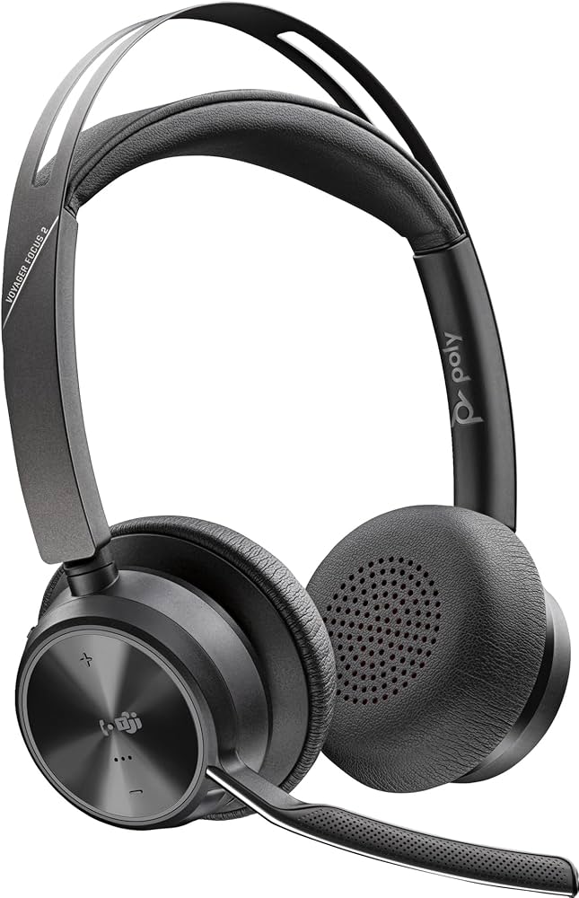 Poly VOYAGER FORCUS 2 新品　未開封 Poly - Voyager Focus 2 UC USB-C Headset with Stand (Plantronics