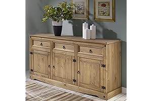 Premium Wooden Sideboard for Versatile Home Decor Enhancement