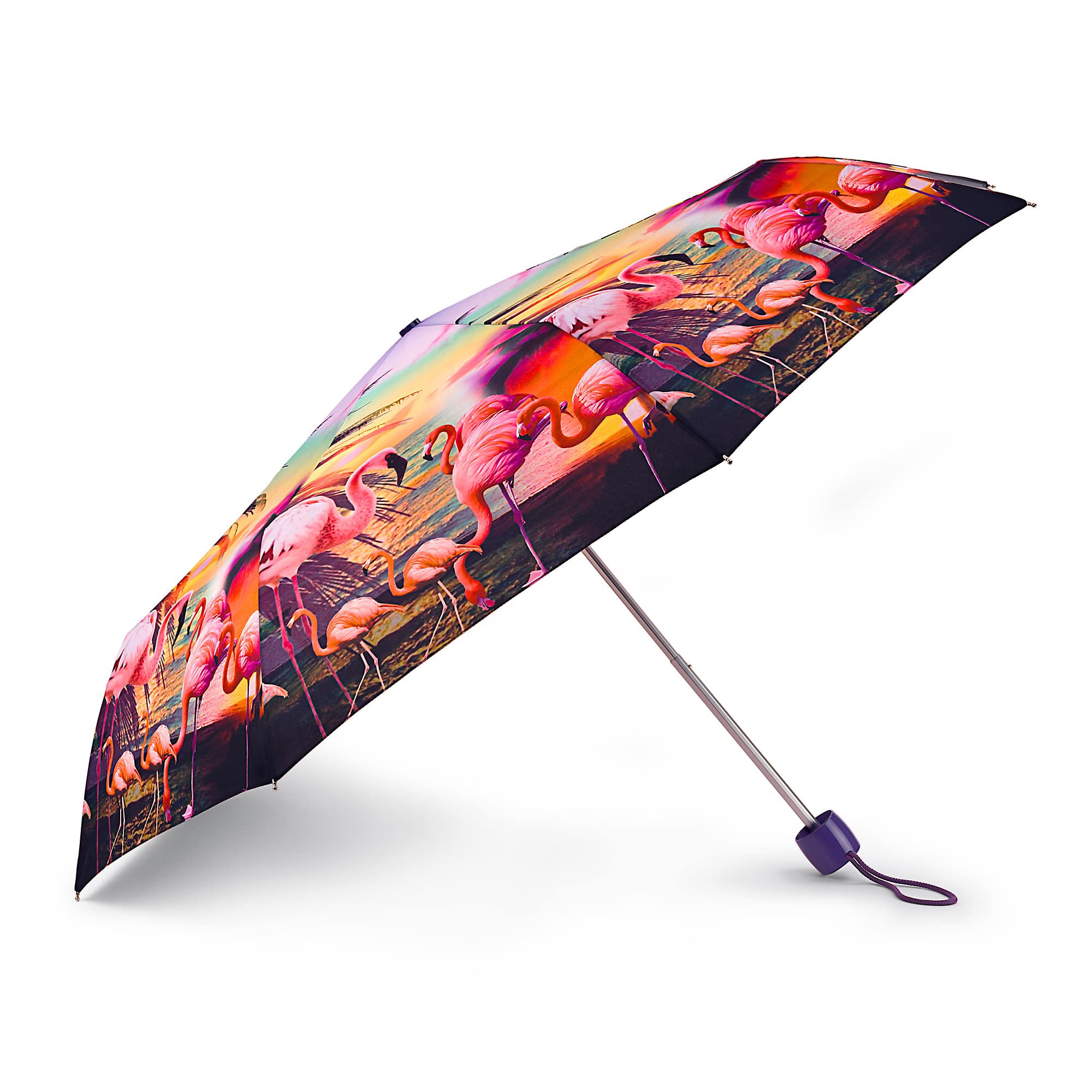 FultonMinilite Flamingo Sunset, Multi Coloured, One Size, Classic