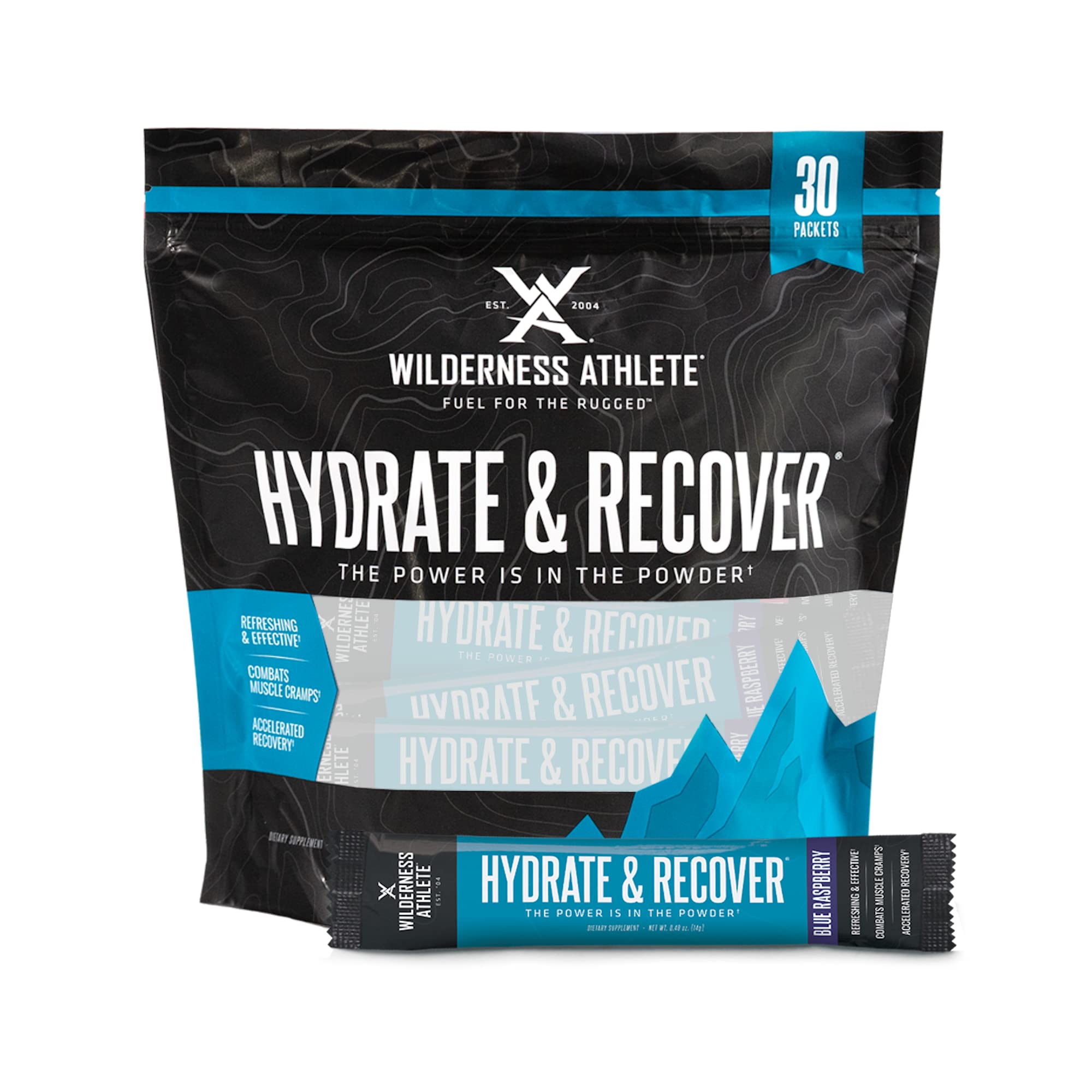 Wilderness Athlete - Hydrate & Recover | Liquid Hydration Packets Electrolyte Drink Mix - Recover Faster with Bcaas - 30 Single Serving Hydrate Packets (Grape) — Amazon image 9