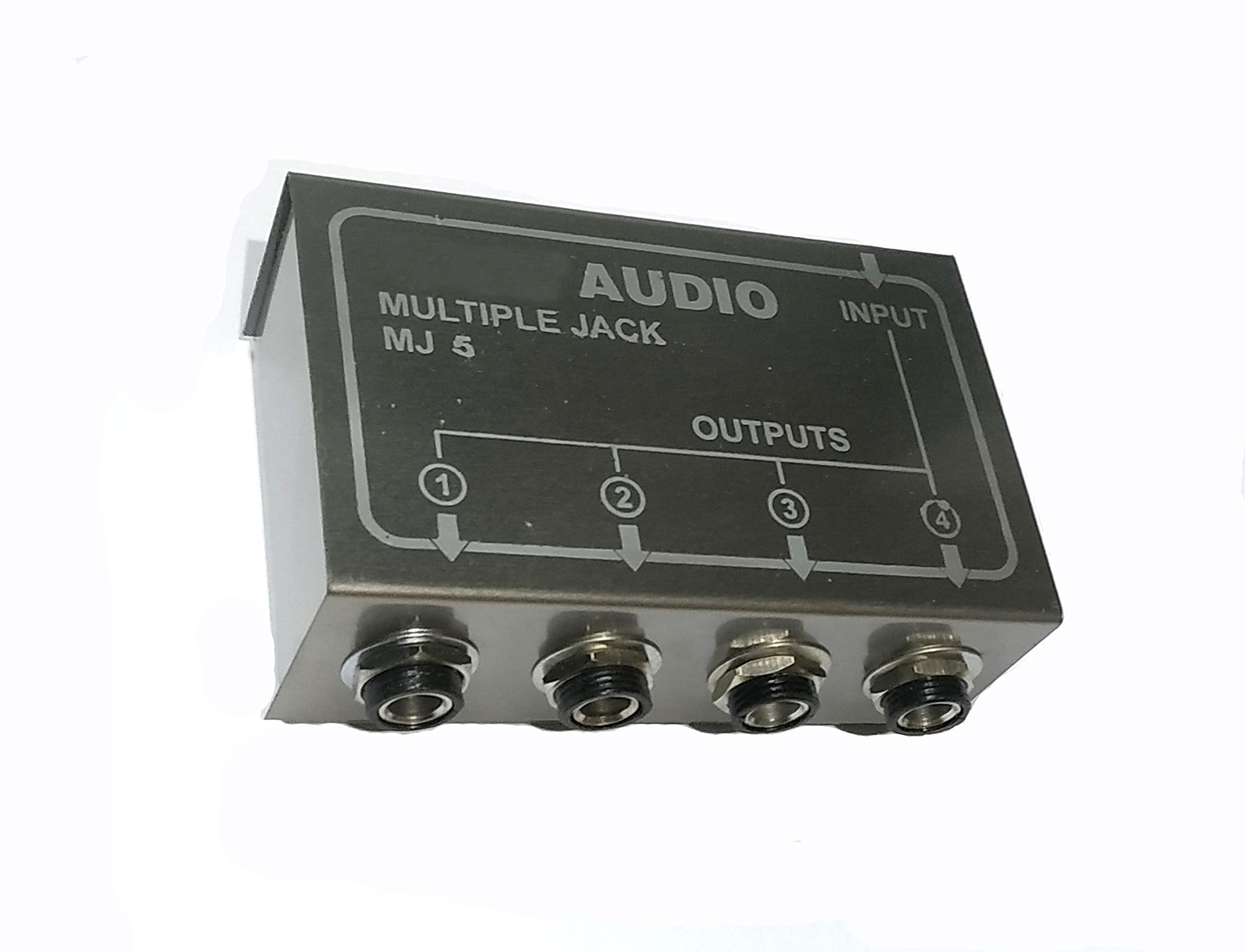 MJ-5 Multiple Jack 1 to 4 Channel Splitter Mono Passive Instrument