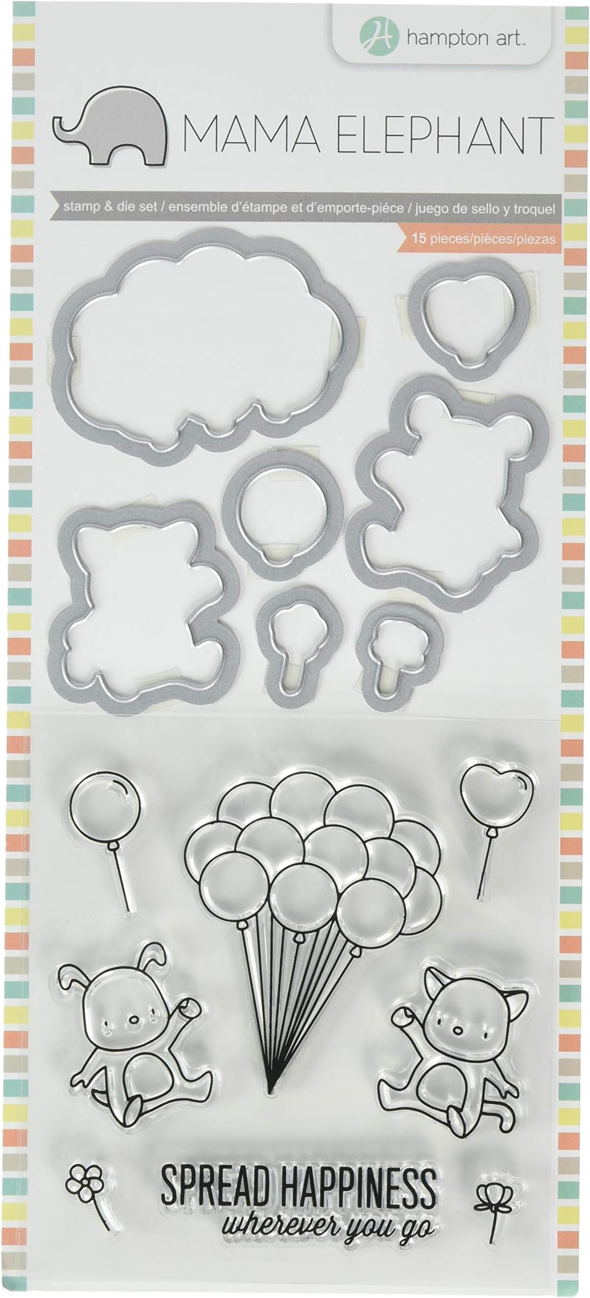 Mama Elephant Clear Stamp/Die