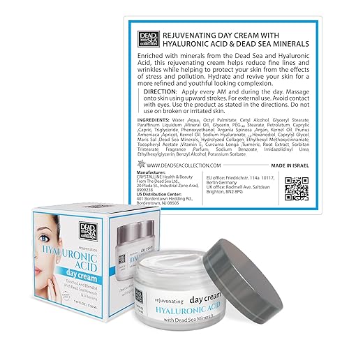 Miniatura 8 de Dead Sea Collection Crema de día rejuvenecedora con ácido hialurónico - Crema hidratante facial con ácido hialurónico - Crema reafirmante con
