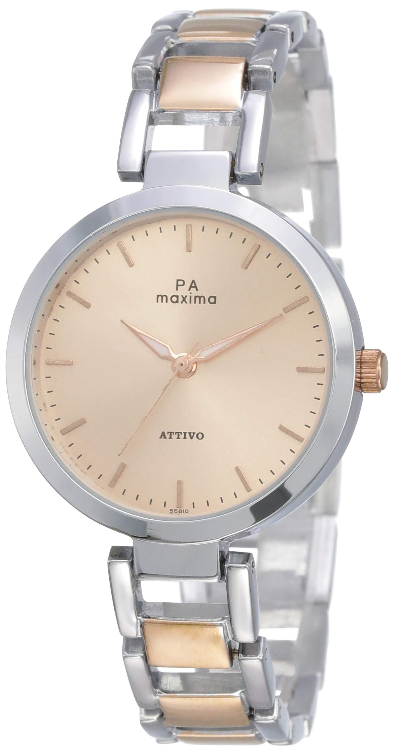 Maxima Analog Rose Gold Dial Womens Watch-55810BMLT (B07V5BDZ41) Amazon Price History, Amazon Price Tracker