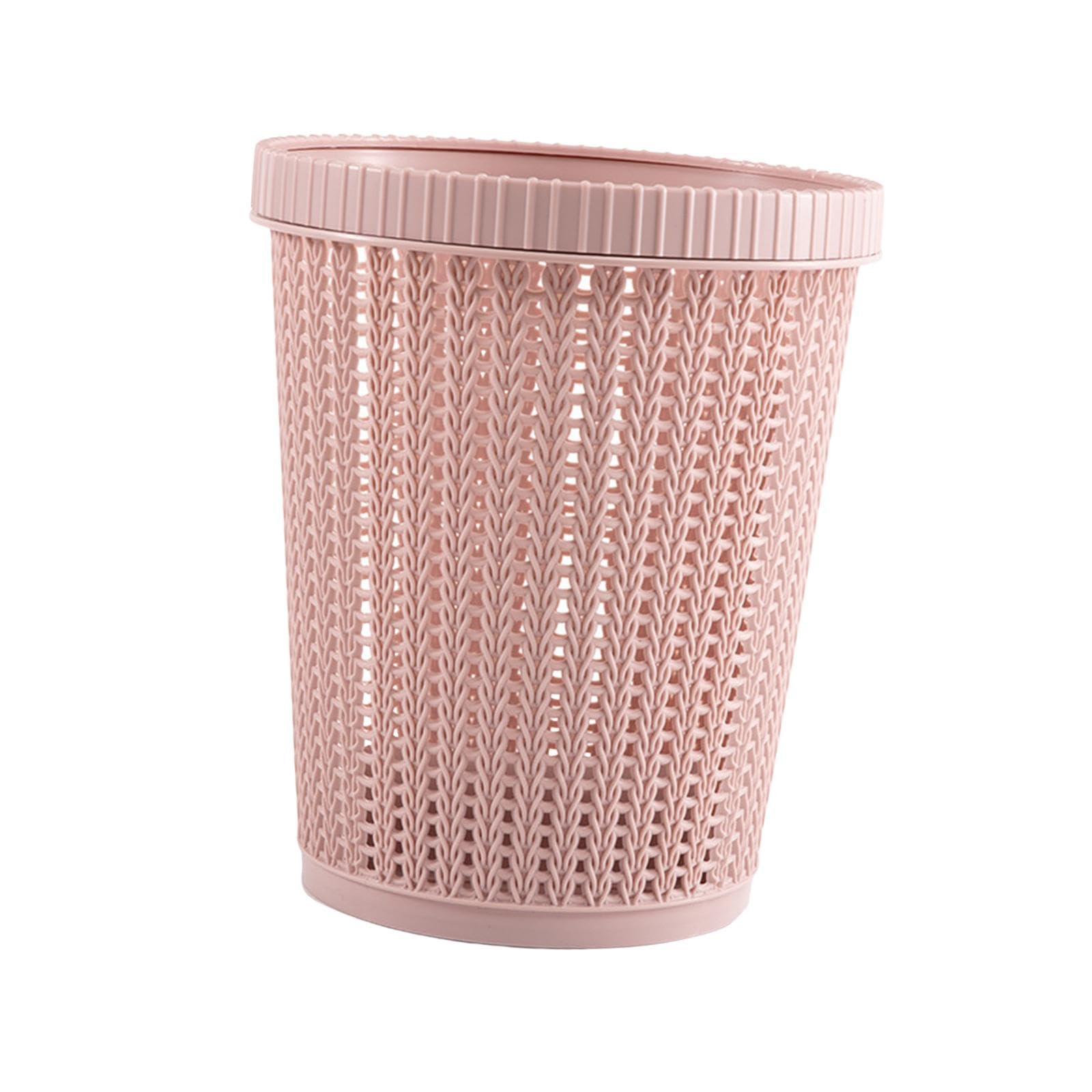 CLUB BOLLYWOOD® Lightweight Waste Basket Dustbin Bucket for Living Room Toilet Dormitory Pink L | Household Supplies & Cleaning | 1 Waste Paper Bin Basket-image-33