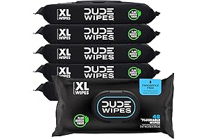 Dude Wipes - 6 Pack, 288 Wipes Unscented