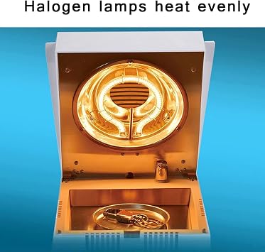 Electronic Moisture Tester Precision Halogen Humidity Tester Halogen Moisture Analyzer 0.02% Readability Touch Screen