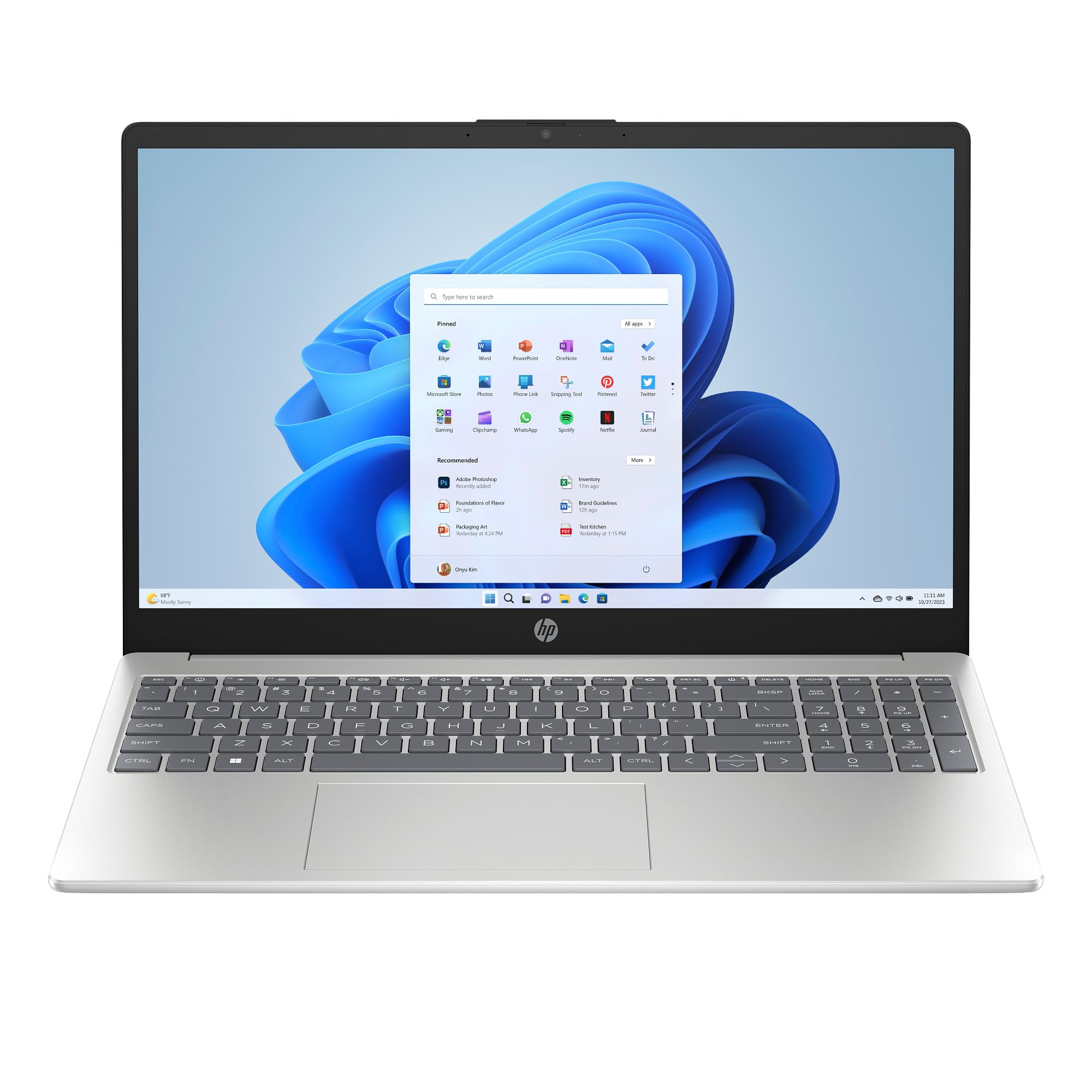 HP Laptop 15-fd1051nx, 15.6