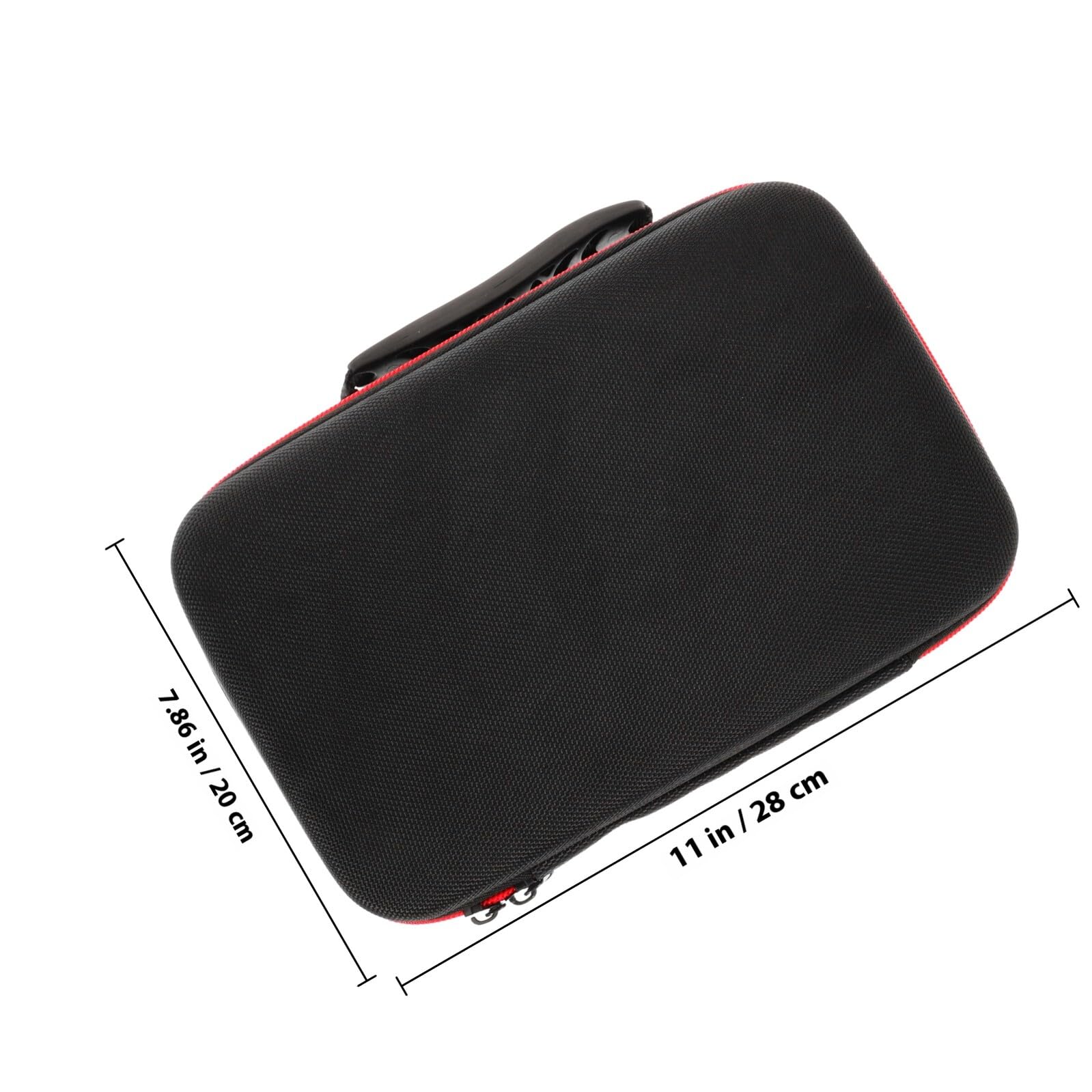 Healvian Custodia Rigida per Fotocamera con Schiuma Protettiva, Borsa Portatile in Eva e Tessuto Oxford Nero con Manico, per Viaggi e Protezione Massima