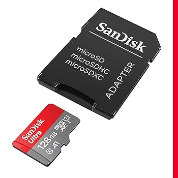 Amazon | SanDisk 128GB Ultra microSDXC UHS-I メモリーカード