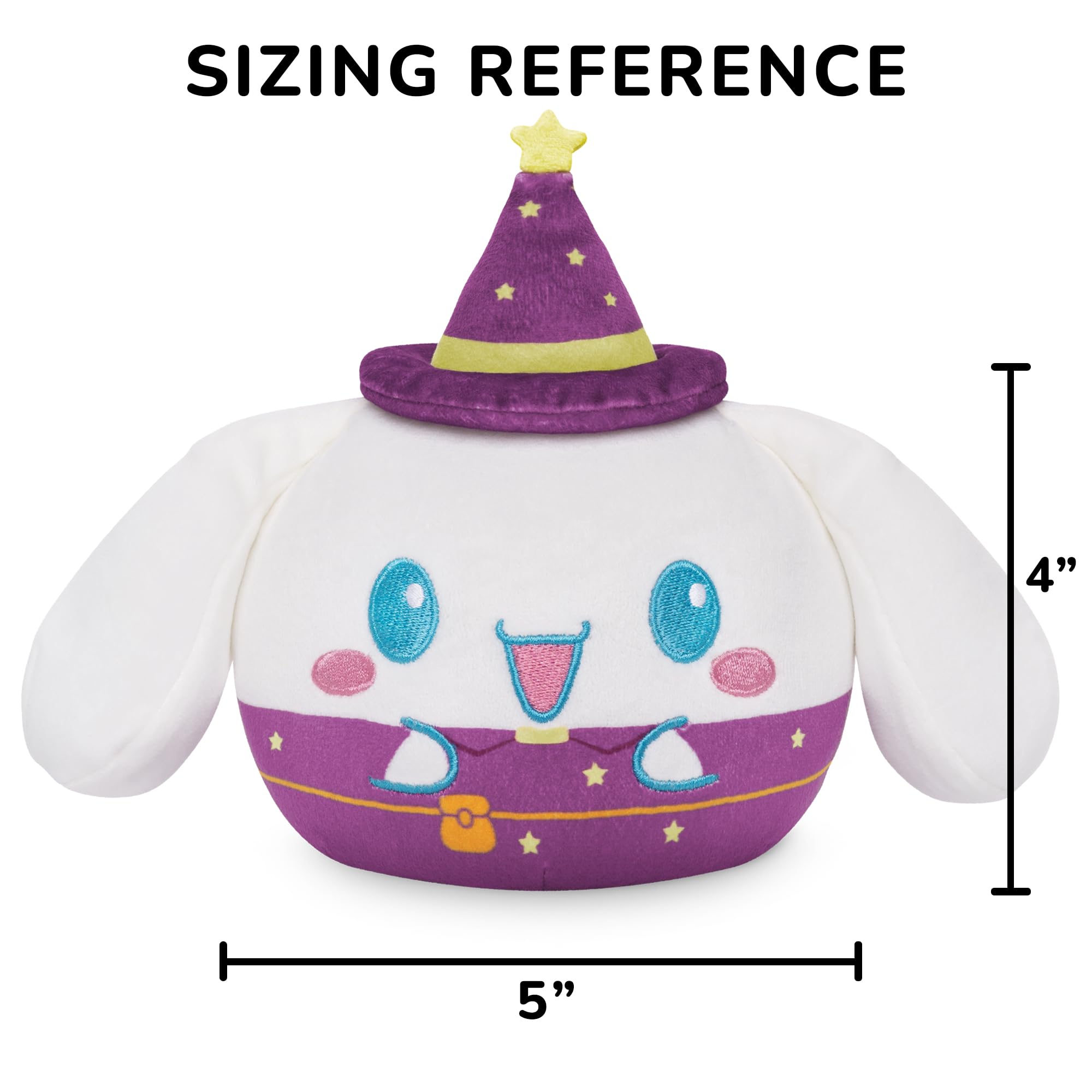 Amazon.com: TeeTurtle Reversible Sanrio Cinnamoroll Plushie 4-Inch