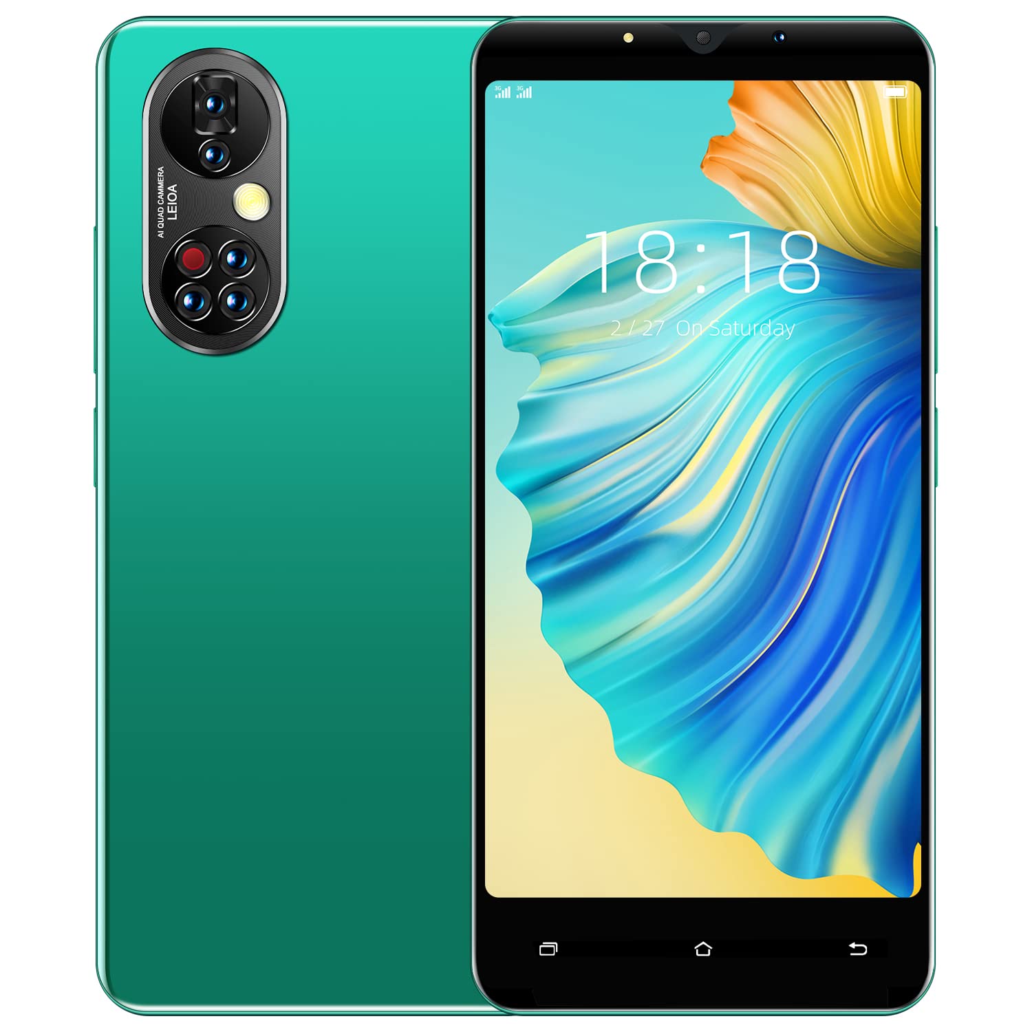 SIM-Free & Unlocked Mobile Phones, HyRich 4.5 inch 3G Android Smartphone,Dual SIM Dual Cameras,WIFI,Bluetooth,GPS Cell Pho...