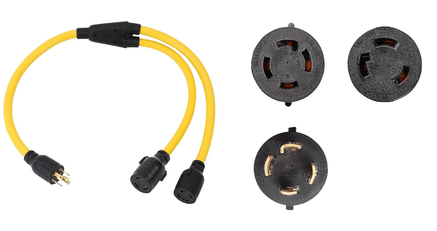 Juego De Enchufe Y Toma NEMA L14-30 - 30A, 125/250V