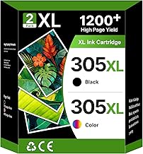 305XL 305XL for HP 305 XL Black and Colour Cartridges for DeskJet 2820e 2720e 2800e 2720 2700 2823e 2723e 2710 DeskJet Plus 4120e 4220e 4100 4130e Envy 6020e 6020e 6420and 666000 6120e 6032 6020 6430e