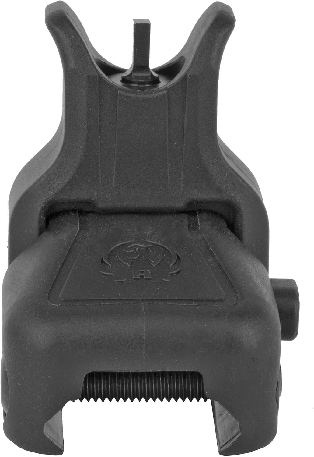 Rapid Deploy Front & Rear Folding Sight Set, Fits Picatinny Rail, Black Polymer