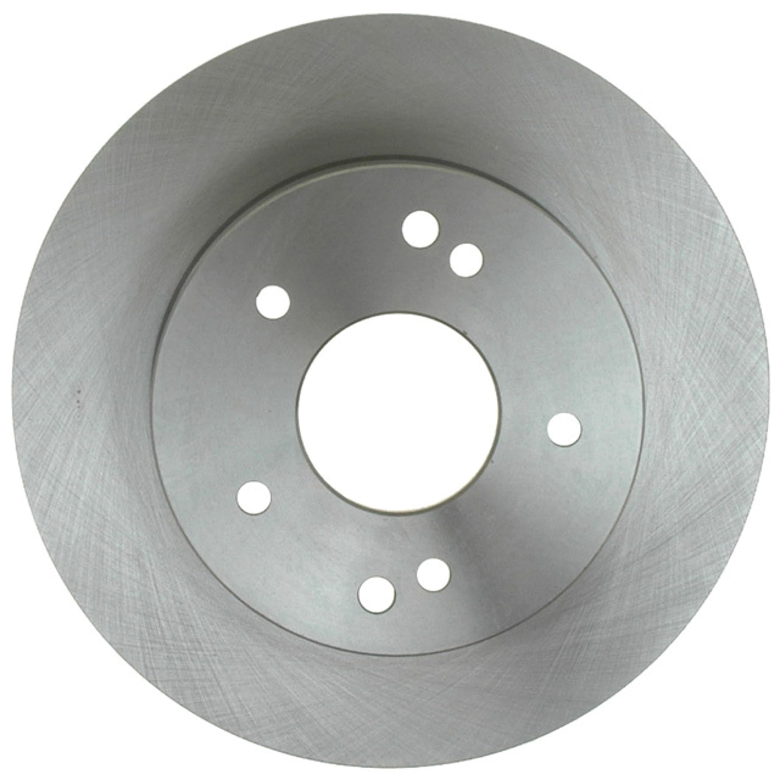 ACDelco 18A1682AC - Silver Solid Rear Brake Rotor